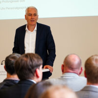 Amtchef Dr. Thomas Gruber bei seiner Laudatio