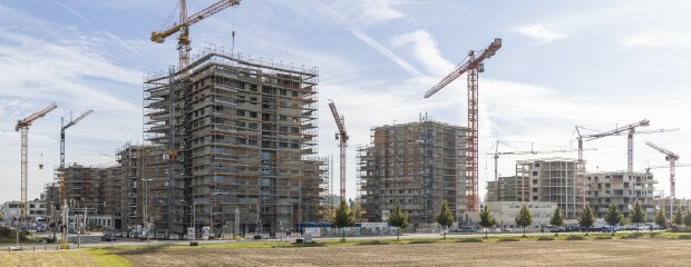 Neubauprojekt der BayernHeim GmbH mit 433 Wohnungen in Ingolstadt